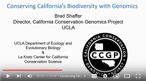 Conserving California's biodiversity