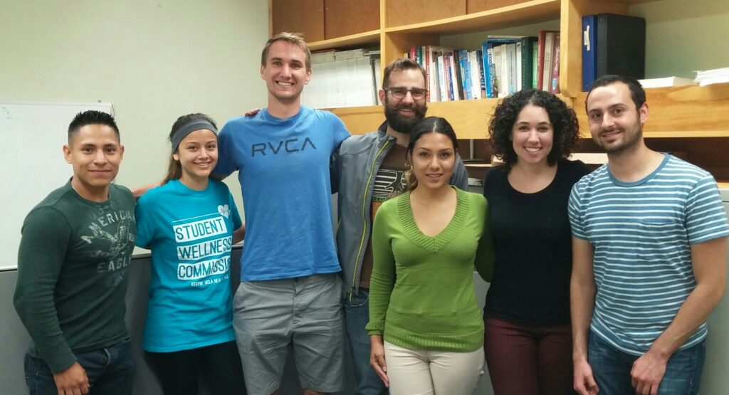 SRL Undergraduate Research Team in the lab
